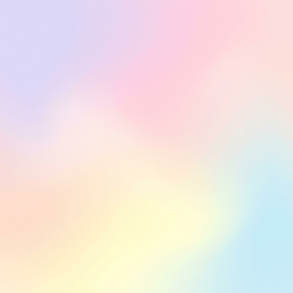 Soft pastel gradient with colors blending from blue, pink, yellow, and light purple